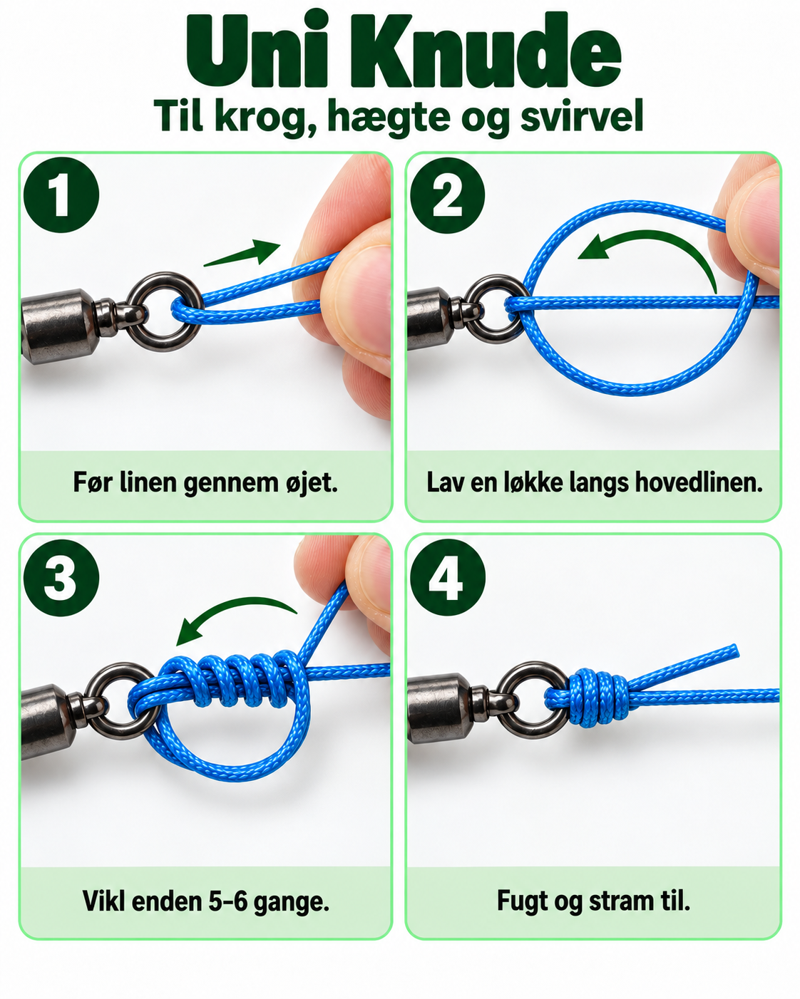 Uni knude trin for trin